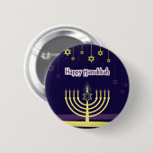 Hanukkah Button (Vorne & Hinten)