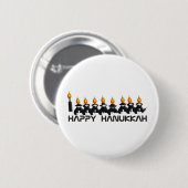 Hanukkah Button (Vorne & Hinten)