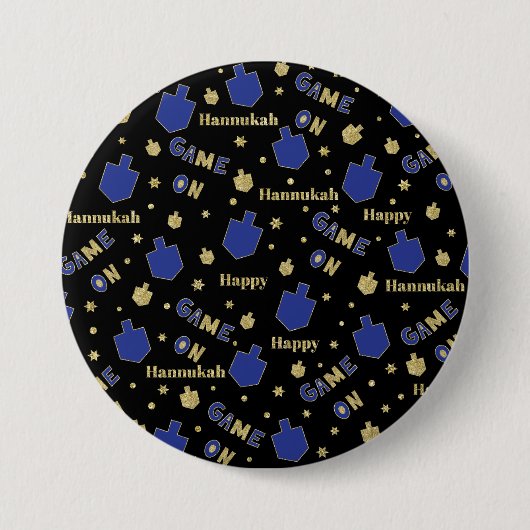 Hanukkah Button, Game ON Button (Vorderseite)
