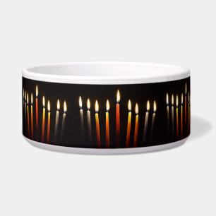 Hanukkah Candles Alight Trinket Bowl Napf