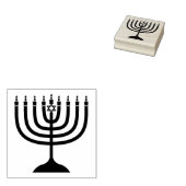 Hanukkah Candles Gummistempel (Stempel)