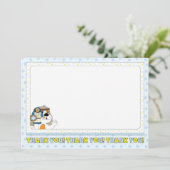 Hanukkah Card Danke Ihnen 7 Zoll x 5 Zoll Personal Einladung (Stehend Vorderseite)