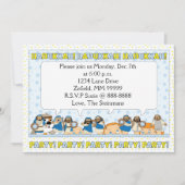 Hanukkah Card Party Einladung 7" x 5" Personalisie (Vorderseite)