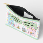 Hanukkah Cat and Friends Play Dreidel Zubehörtasche (Offen)