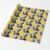 Hanukkah Cats Geschenkpapier (Ungerollt)