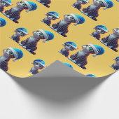 Hanukkah Cats Geschenkpapier (Ecke)