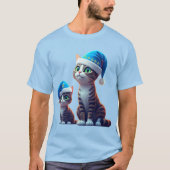 Hanukkah Cats T-Shirt (Vorderseite)