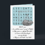 Hanukkah/Chanukah Funny definieren dies GELT Feiertagskarte<br><div class="desc">Funny Hanukkah/Chanukah Grußkarte, "GELT definieren". Neues Design für die diesjährige Chanukah Feier. Genießen Sie eine weitere humorvolle Grußkarte "Definieren Sie dies". Diese lustige "Dreidel" Ferienkarte ist genau das Richtige für alle Ihre Freunde und Familie in diesem Jahr. Designelemente können wie immer bearbeitet werden: verschoben, verändert, gedreht usw. Die Hintergrundfarbe kann...</div>
