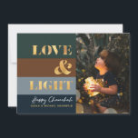 Hanukkah Chanukah Gold Liebe & Foto<br><div class="desc">Unsere Hanukkah / Chanukah Gold Liebe & Light Holiday Card ist eine elegante und elegante Art,  Ihre Hanukkah / Chanukah Wünsche mit Freunden,  Familie und Kunden zu teilen! Mit Platz zum Personalisieren mit Ihrem Namen und Foto. Anfragen,  E-Mail oder E-Mail bestdresssedbread@gmail.com. Alles Gute!</div>