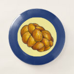 Hanukkah Chanukah Jüdische Feiertage Challah Brot Wham-O Frisbee<br><div class="desc">Frisbee bietet eine originelle Marker-Illustration eines Laib geflochtenen Challenbrotes. Ideal für Hanukkah Feierlichkeiten! Dieses Design ist auch auf anderen Produkten erhältlich. In diesem Shop sind auch viele weitere Lebensmitteldrucke erhältlich. Sehen Sie nicht, wonach Sie suchen? Brauchen Sie Hilfe bei der Anpassung? Kontaktieren Sie Rebecca, um etwas für Sie entworfen zu...</div>