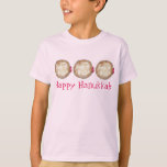 Hanukkah Chanukah Juwish Holidays Jelly Doughnut T-Shirt<br><div class="desc">Eine originelle Abbildung eines mit Zucker überzogenen Gelees. Perfekt für Hanukkah! Diese Chanukah Illustration ist auch auf anderen Produkten verfügbar. Sehen Sie nicht,  wonach Sie suchen? Brauchen Sie Hilfe bei der Anpassung? Kontaktieren Sie Rebecca,  um etwas für Sie entworfen zu haben.</div>