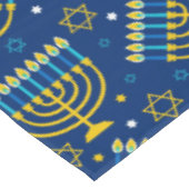 Hanukkah - Chanukah Tablecover Tablecloth Tischdecke (Schrägansicht)