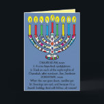 Hanukkah Chanukiah Funny Menorah Feiertagskarte<br><div class="desc">Hanukkah/Chanukah, Funny Hanukiah/Chanukiah Holiday Grußkarte. Genießen Sie meine neueste "define" Grußkarte. Diese humorvolle "Hanukiah" Ferienkarte ist genau das Richtige für alle Ihre Freunde und Familie in diesem Jahr. Wie immer können Designelemente bearbeitet werden: verschoben, verändert, gedreht usw. Die Hintergrundfarbe kann geändert werden. Personalisieren Sie, indem Sie Text löschen und Ihre...</div>