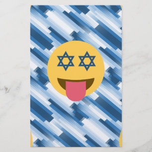 Hanukkah Chanukkah Emoji Briefpapier