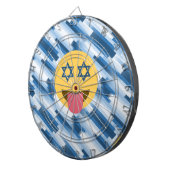 hanukkah chanukkah emoji dartscheibe (Vorderseite rechts)