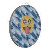 hanukkah chanukkah emoji dartscheibe (Vorderseite Links)