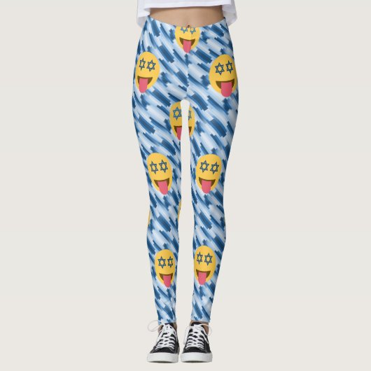 hanukkah chanukkah emoji Leggings (Vorderseite)