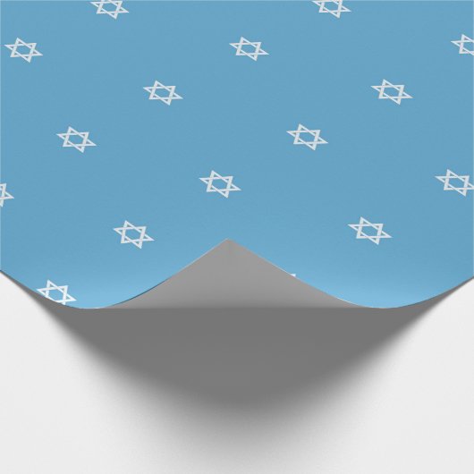 Hanukkah Charm Geschenkpapier (Ecke)