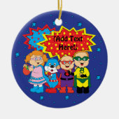 Hanukkah Circle Ornament (Vorne)