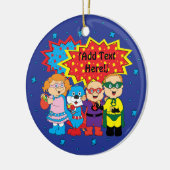 Hanukkah Circle Ornament (Links)