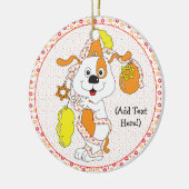 Hanukkah Circle Ornament (Links)