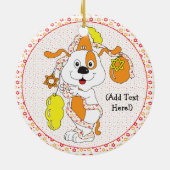 Hanukkah Circle Ornament (Hinten)