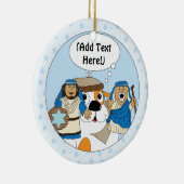 Hanukkah Circle Ornament (Rechts)