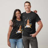 Hanukkah Cocker Spaniel. Dog Snow Globe Pajama T-Shirt (Unisex)