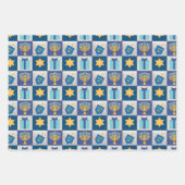 Hanukkah Collection Geschenkpapier Set (Vorderseite 2)