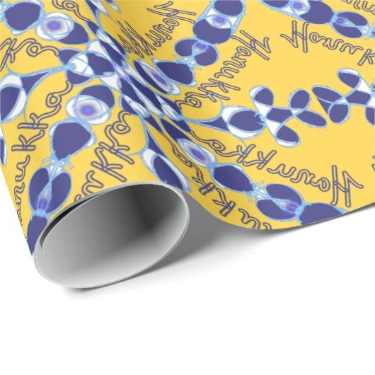 Hanukkah Collection Packpapier (Rolleneckpunkt)