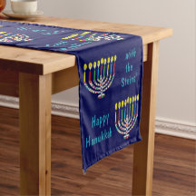Hanukkah Colorful Menorahs