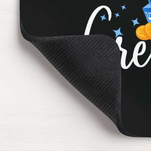 Hanukkah Cousin Crew Matching Family Christmas Paj Mousepad (Ecke)