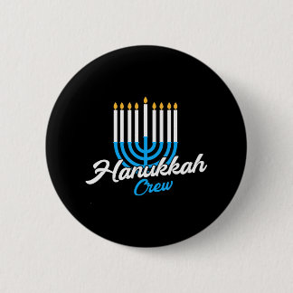 Hanukkah Crew Hanukkah Chanukah jüdisch Button