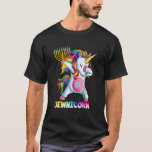 Hanukkah Dabbing Unicorn Jewnicorn Chanukah jüdisc T-Shirt<br><div class="desc">Hanukkah Dabbing Unicorn Jewnicorn Chanukah jüdischen Weihnachten 1.</div>
