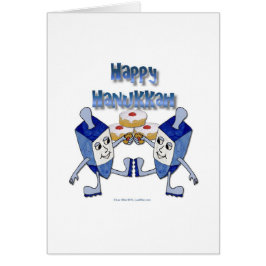 Hanukkah Dancing Dreidels und Jelly Doughnut