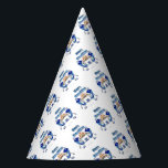 Hanukkah Dancing Dreidels und Jelly Doughnut Partyhütchen<br><div class="desc">You are viewing The Lee Hiller Fotogray Art and Designs Collection of Home and Office Decor,  Apparel,  Ohrs and Collectibles. The Designs inklusive Lee Hiller Fotogray and Mixed Media Digital Art Collection. You can view her Nature fotogray at http://HikeOurPlanet.com/ and follow her hiking blog within Hot Springs National Park.</div>