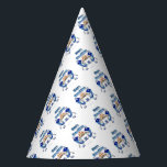 Hanukkah Dancing Dreidels und Jelly Doughnut Partyhütchen<br><div class="desc">You are viewing The Lee Hiller Fotogray Art and Designs Collection of Home and Office Decor,  Apparel,  Ohrs and Collectibles. The Designs inklusive Lee Hiller Fotogray and Mixed Media Digital Art Collection. You can view her Nature fotogray at http://HikeOurPlanet.com/ and follow her hiking blog within Hot Springs National Park.</div>