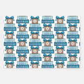 Hanukkah-Design Geschenkpapier Set (Vorderseite 2)