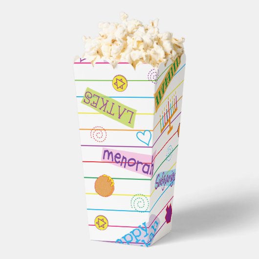 Hanukkah Design Party Geschenkschachtel (Geplatzt)