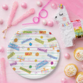 Hanukkah Design Party Pappteller (Party)