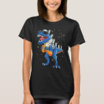 Hanukkah Dinosaur Menorasaurus T Rex Dino Chanukah T-Shirt<br><div class="desc">Hanukkah Dinosaurier Menorasaurus T Rex Dino Chanukah Boys 2024</div>