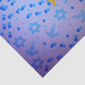 HANUKKAH Dove Tissue Paper personalisieren Seidenpapier (Detail)