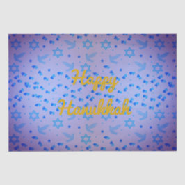 HANUKKAH Dove Tissue Paper personalisieren Seidenpapier