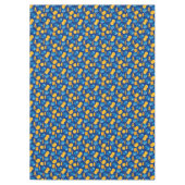 Hanukkah Dreidel Game Gelt Dark Blue Tischdecke (Vorderseite)