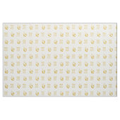 Hanukkah DREIDEL | GOLD Peace Liebe Joy Stoff (Fat Quarter (45,7 x 55,9 cm))