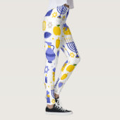 hanukkah dreidel menorah leggings (Rechts)