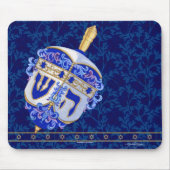 Hanukkah Dreidel Mousepad (Vorne)