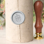 Hanukkah Dreidel Personalisiert Wax Seal Stamp<br><div class="desc">Personalisieren Sie Ihren Text.</div>