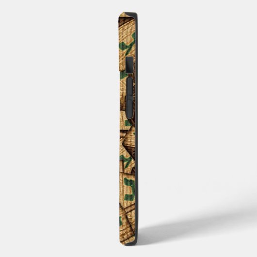 Hanukkah Dreidel Phone Case (Rückseite / Links)