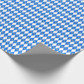 Hanukkah Dreidel Raute Muster Geschenkpapier (Ecke)